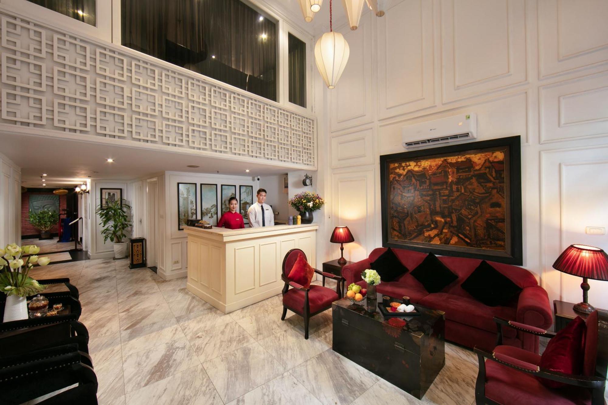 Hanoi Boutique Hotel & Spa Bagian luar foto