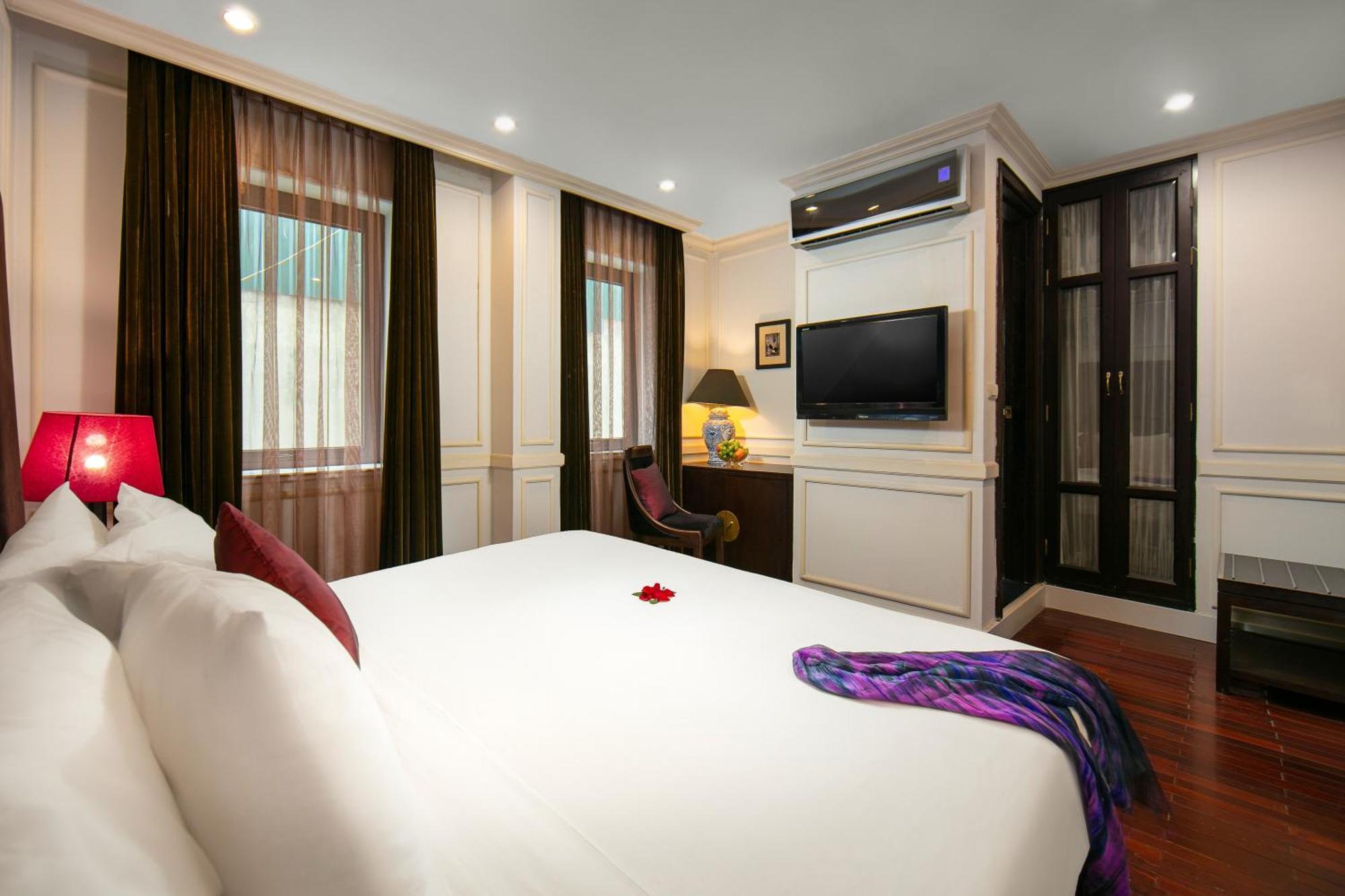 Hanoi Boutique Hotel & Spa Bagian luar foto
